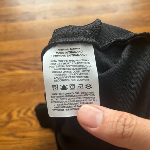 Nike Skort Women's Black M Dri Fit Tennis Golf Lined Skirt Stretch Pockets - Picture 4 of 11